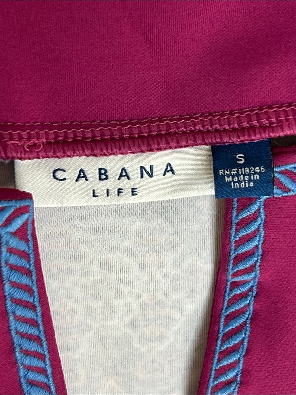 NWOT Cabana Life Long Sleeve Swim Coverup